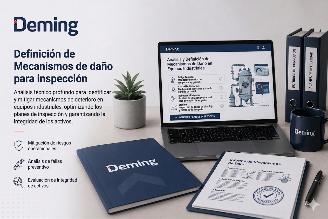 Definición de Mecanismos de daño para inspección