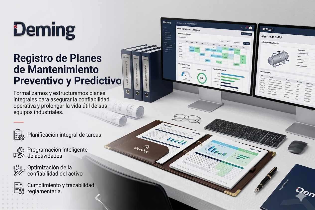 Registro de Planes de Mantenimiento Preventivo y Predictivo